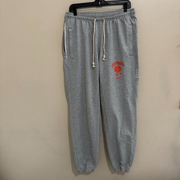 Nike NCAA Clemson Tigers Football Basketball Team Issue PE Sweatpants Men NEW - Picture 1 of 9